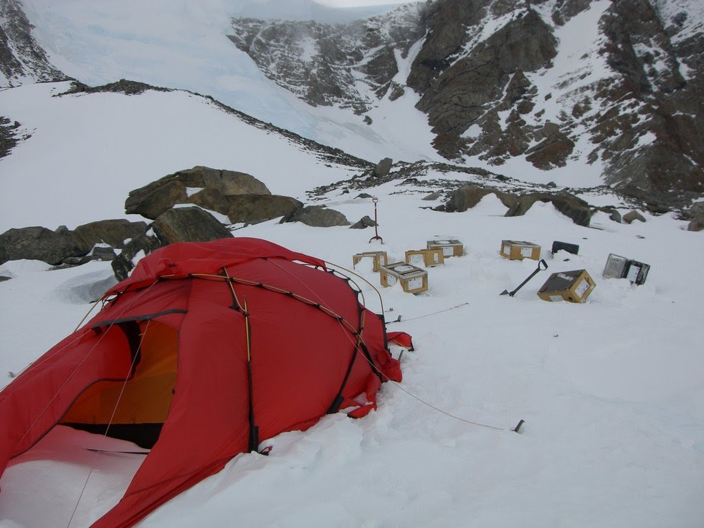 Camp after the storm.